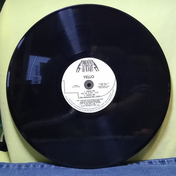 Yello Jungle Bill 1992 12 in single maxi mixes Gold stamp Promo Vinyl record - Picture 3 of 5